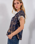MAGLIA STAMPA RASO
