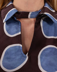 CAMICIA COLLETTO RASO POIS