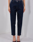 JEANS BAGGY DENIM SCURO