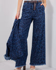 JEANS MACULATO FRANGE