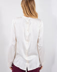 CAMICIA BOTTONI DIETRO RASO