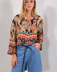 CAMICIA NODO FANTASIA
