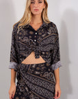 CAMICIA NODO FANTASIA