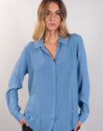 LONG CREPE SHIRT