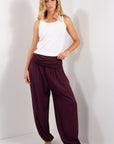 PANTALONE FASCIA FONDO ELASTICO