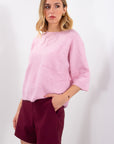 MAGLIA 3/4 TASCA SOFTNESS