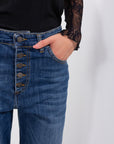 JEANS BOYFRIEND BOTTONI