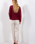 PANTALONE BOYFRIEND COTONE