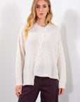 MAGLIA BOTTONI STORTI