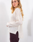 MAGLIA BOTTONI STORTI