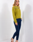 JEANS CHINOS WITH SPLITS