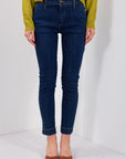 JEANS CHINOS WITH SPLITS