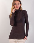 CASHMERE BLEND TURTLENECK