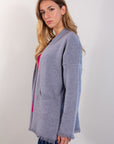 CARDIGAN WITH POCKETS + FRINGES