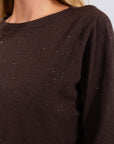 MAGLIA SCATOLA MICROPAILLETTES