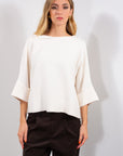 MAGLIA 3/4 MANICA GIRATA
