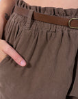 *PANTALONE VELLUTO + CINTURA