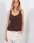 CANOTTA TULLE RICAMI