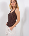 CANOTTA TULLE RICAMI