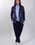 ECO-LEATHER JACKET WITH POCKETS