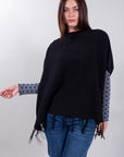 MAGLIA AMPIA FRANGE