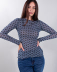 CASHMERE BLEND STARS SWEATER