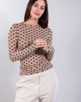 CASHMERE BLEND STARS SWEATER