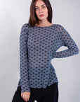 INTERMEDIATE CASHMERE BLEND STARS SWEATER