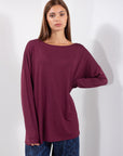 MAGLIA OVER VISCOSA