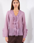 CAMICIA JABOT LYOCELL