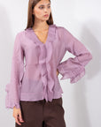 CAMICIA JABOT LYOCELL