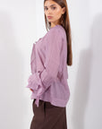 CAMICIA JABOT LYOCELL