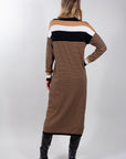 ABITO IN MAGLIA RIGATO