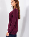 MAGLIA KIMONO + PIZZO