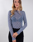 CASHMERE BLEND STARS SWEATER