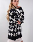 BOUCLE' HOOOster CARDIGAN