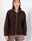 GIUBBINO ZIP PANNO