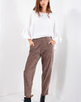 PANTALONE OVETTO BENGALINA VELLUTO