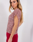 MAGLIA KIMONO PAILLETTES