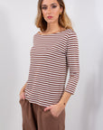 MAGLIA DRITTA RIGATA BORDINO
