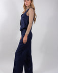 COMPLETO GILET + PANTALONE PALAZZO