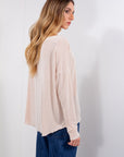 MAGLIA BIJOUX TAGLIO DIETRO