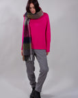 BOUCLE' CHECK SCARF