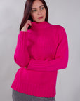 *MAGLIA LUPETTO COSTINE PURA LANA