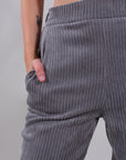 VELVET ROCKER PANTS