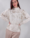 MAGLIA NORVEGESE SPALMATA