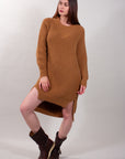 STEP MOHAIR DRESS