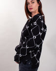 AMOUR SWEATER + DIAMONDS