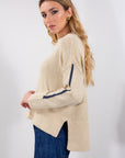 MAGLIA RIGA CENTRALE BICOLOR