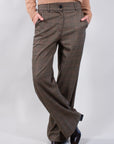 PANTALONE PALAZZO TARTAN